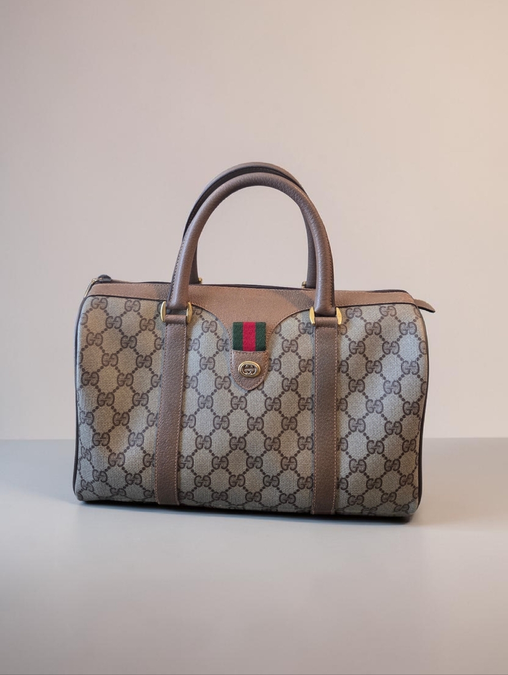 Vintage Gucci GG Supreme Boston Bag